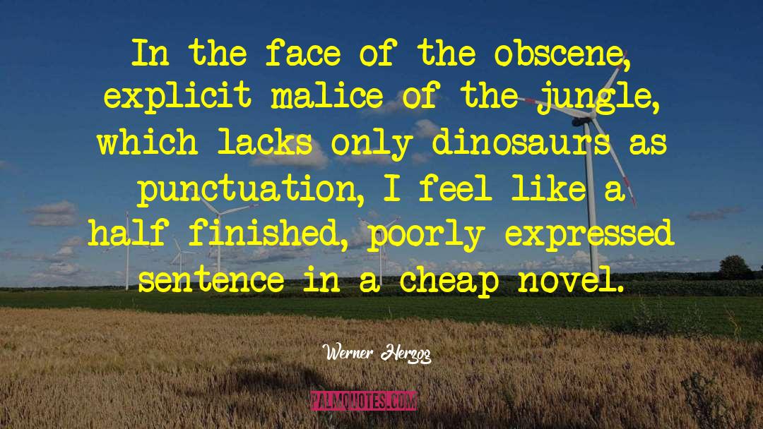 Adjure In A Sentence quotes by Werner Herzog