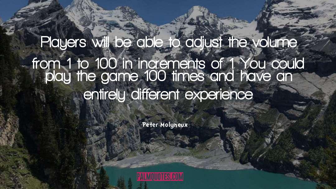 Adjust quotes by Peter Molyneux