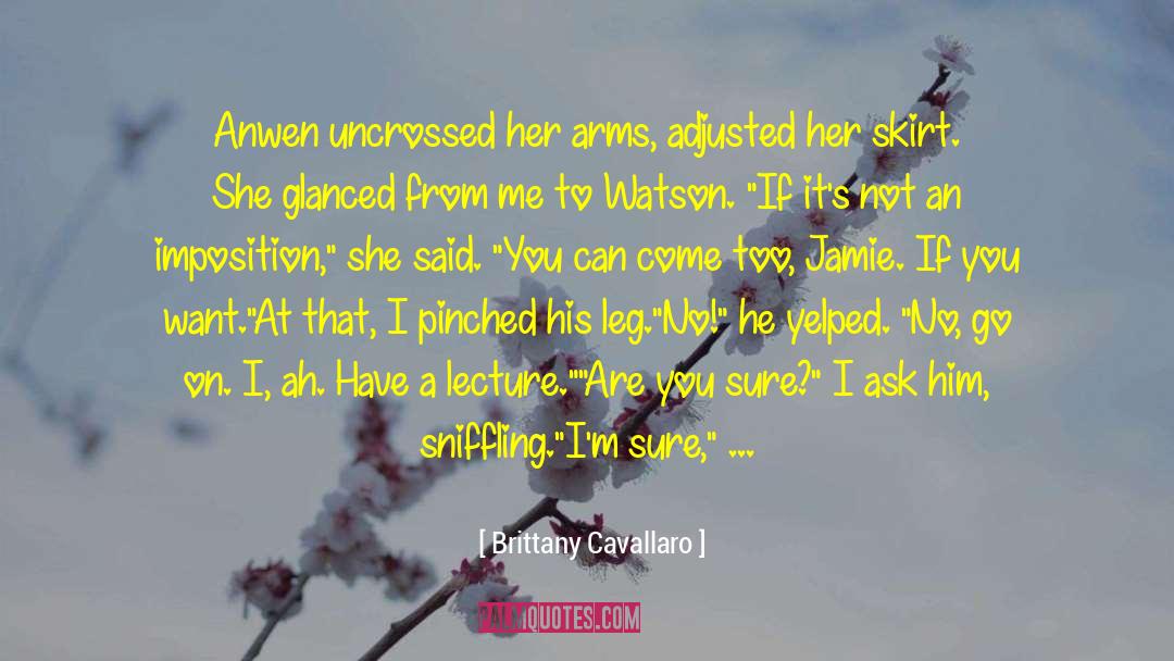 Adjusted quotes by Brittany Cavallaro