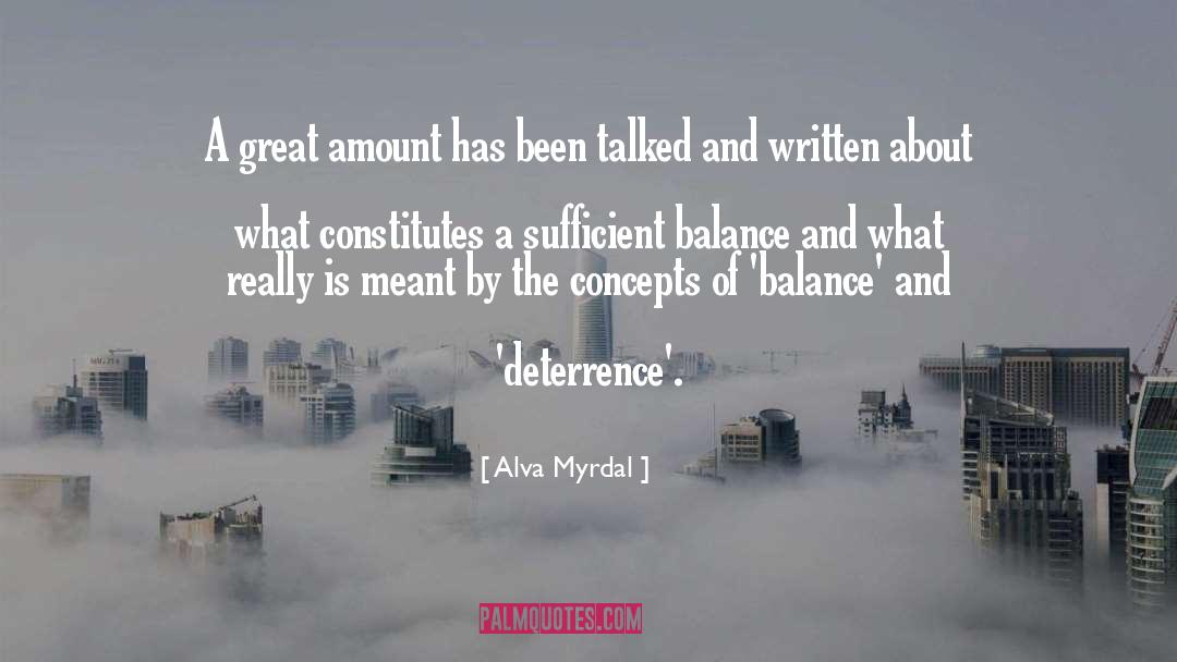 Adjusted Trial Balance quotes by Alva Myrdal