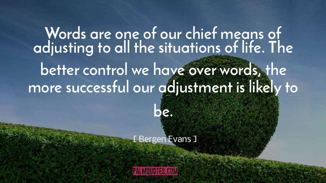Adjusting quotes by Bergen Evans