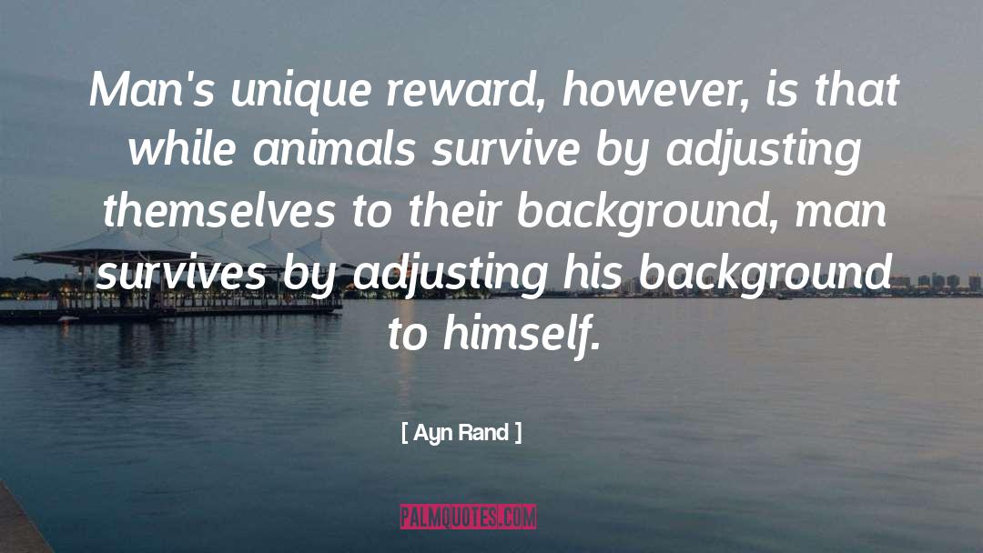 Adjusting quotes by Ayn Rand