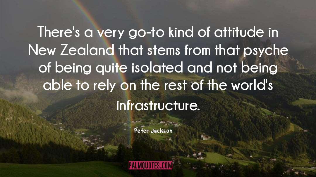 Adjustment And Attitude quotes by Peter Jackson