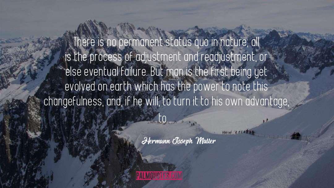 Adjustment quotes by Hermann Joseph Muller