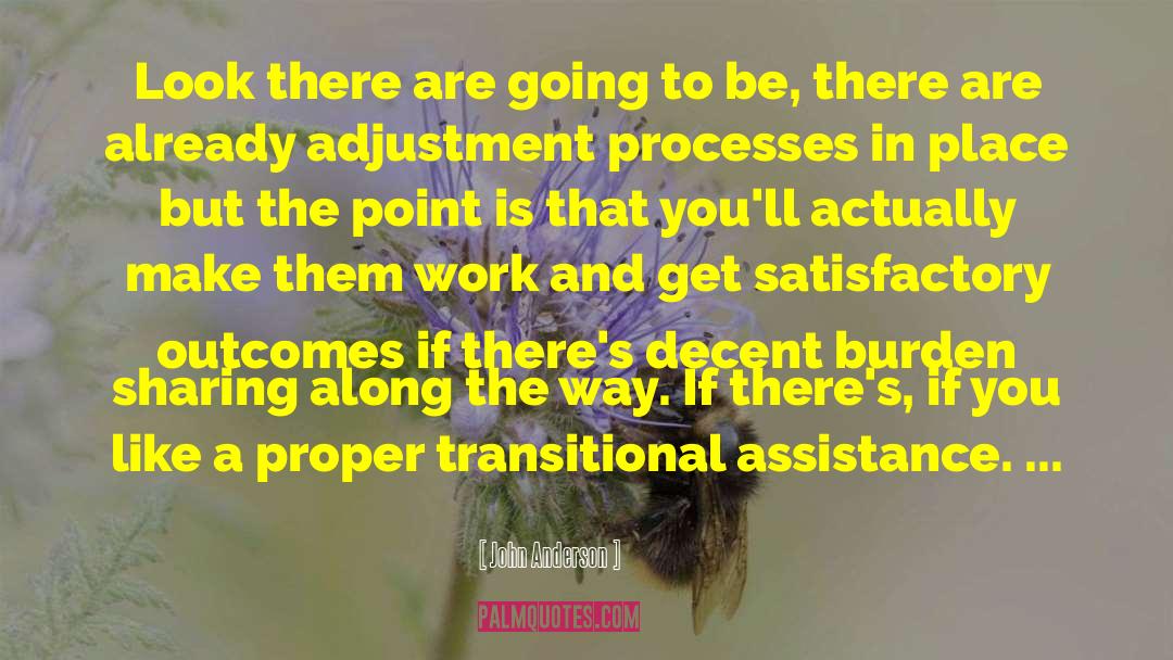 Adjustment quotes by John Anderson