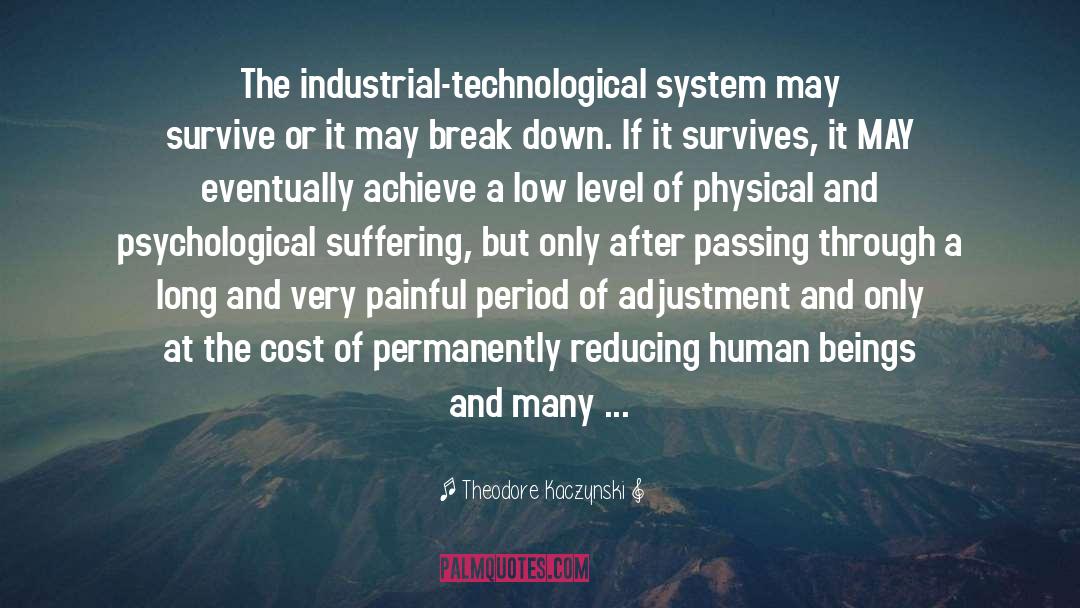 Adjustment quotes by Theodore Kaczynski