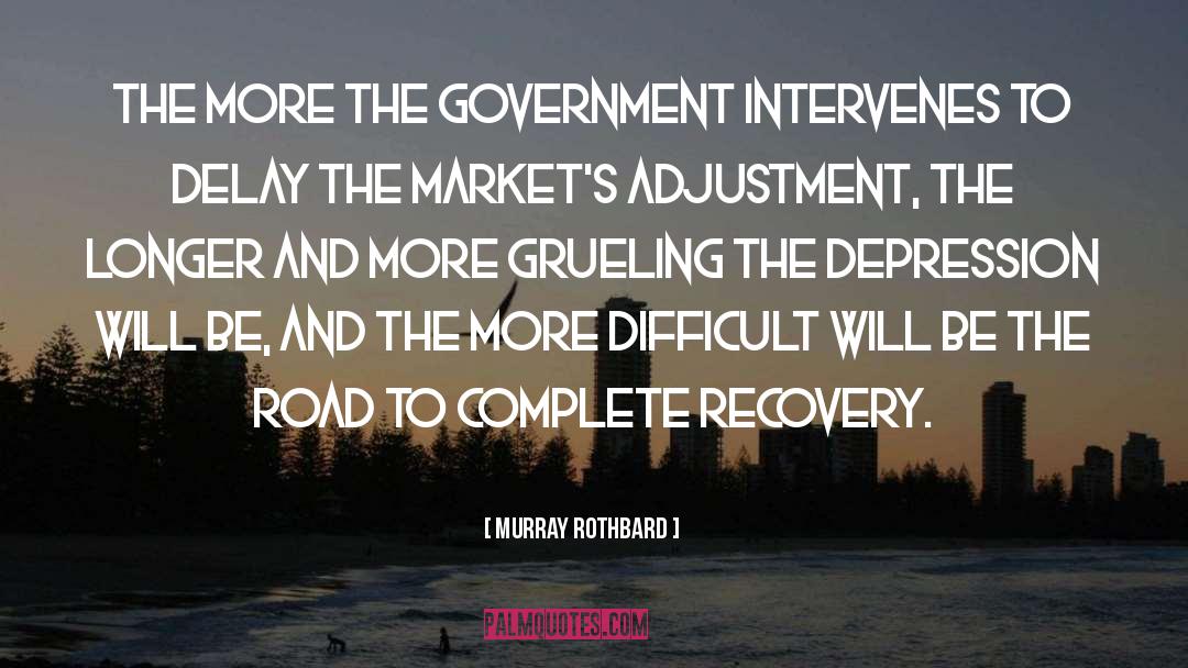 Adjustment quotes by Murray Rothbard