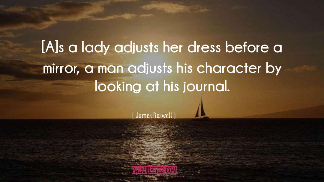 Adjusts quotes by James Boswell