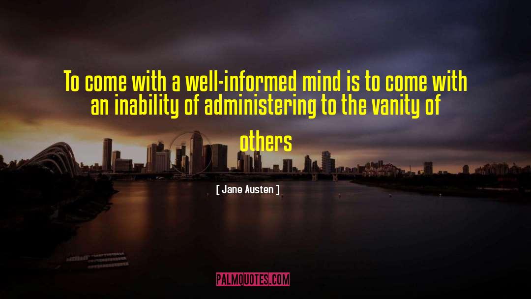 Administering quotes by Jane Austen