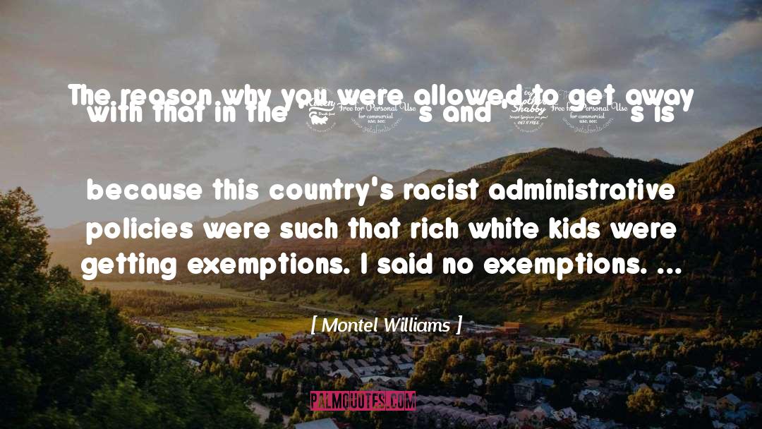 Administrative quotes by Montel Williams