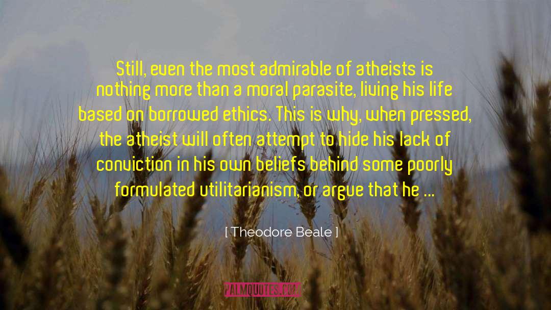 Admirable quotes by Theodore Beale