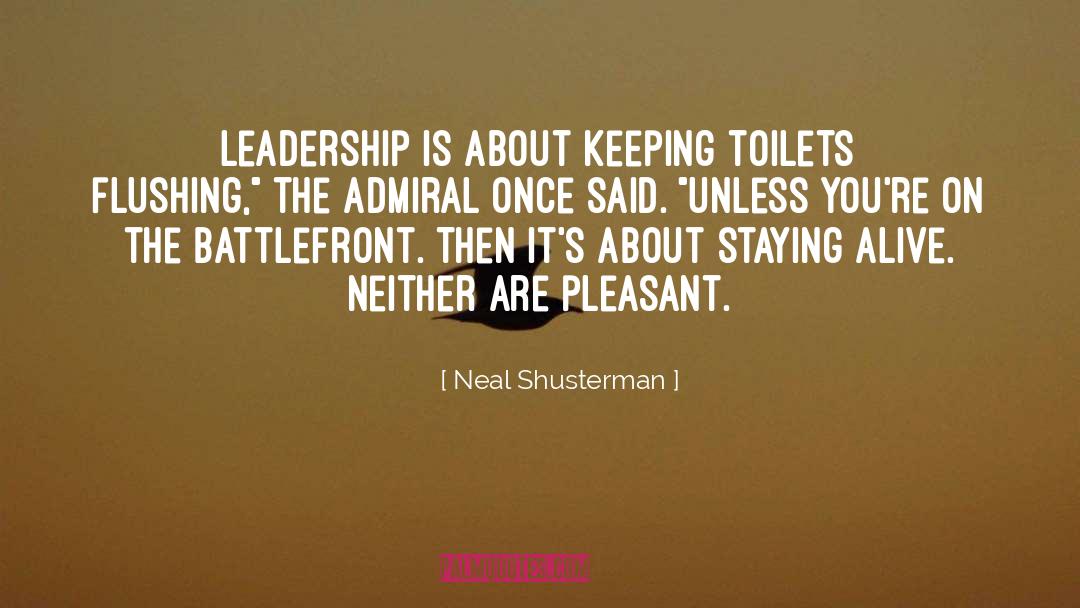 Admiral Collingwood quotes by Neal Shusterman