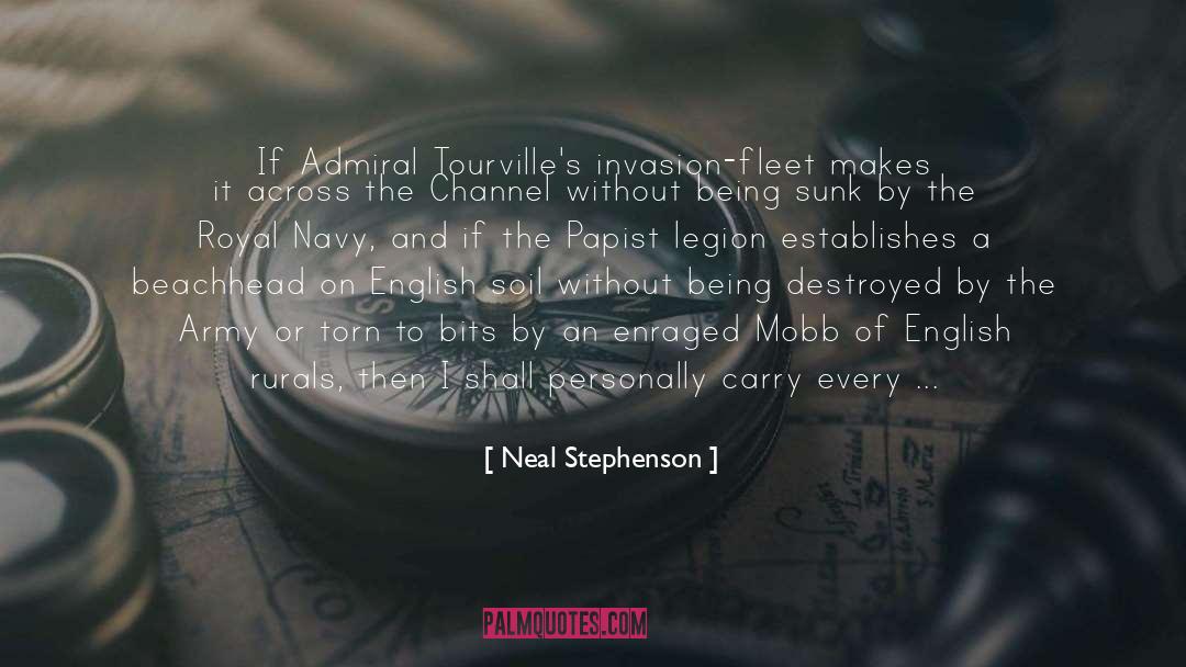 Admiral Collingwood quotes by Neal Stephenson