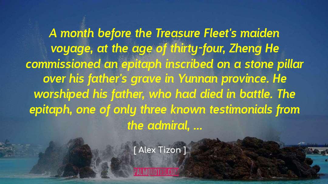 Admiral quotes by Alex Tizon