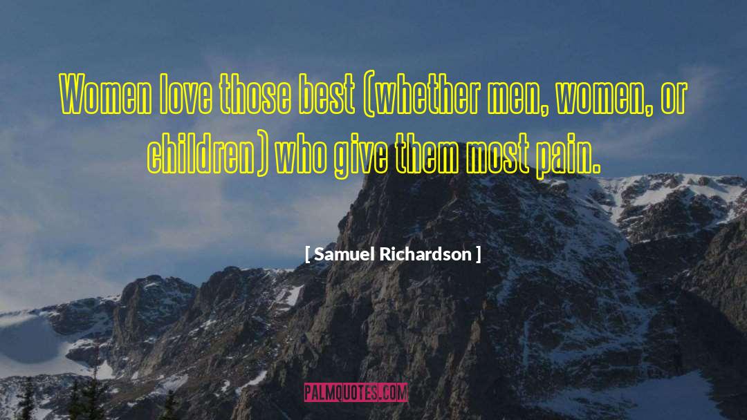 Admiral Richardson quotes by Samuel Richardson