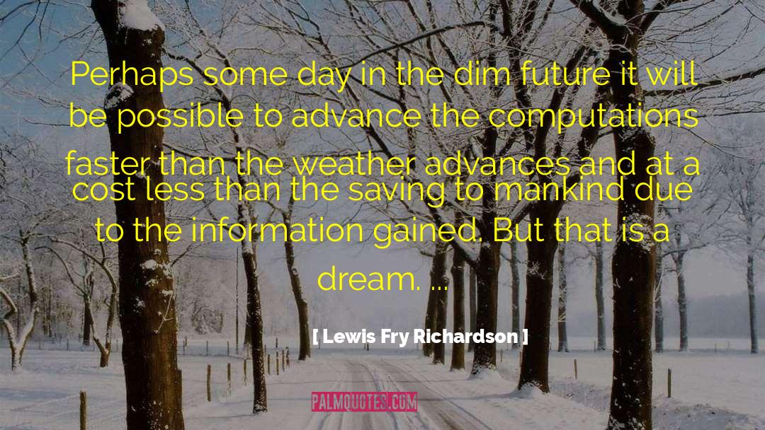 Admiral Richardson quotes by Lewis Fry Richardson