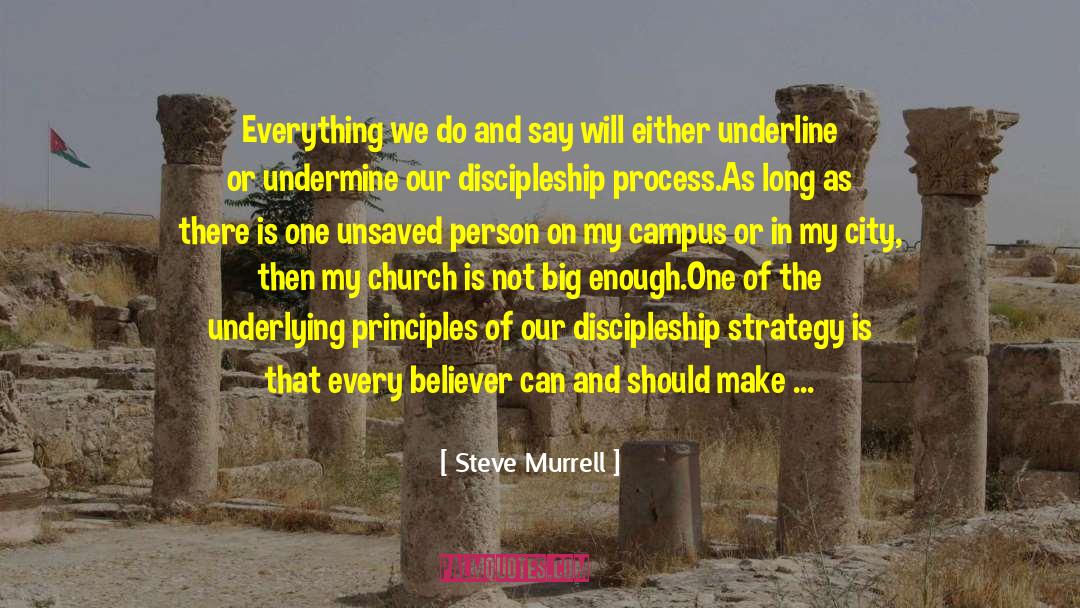 Admiration And Leadership quotes by Steve Murrell