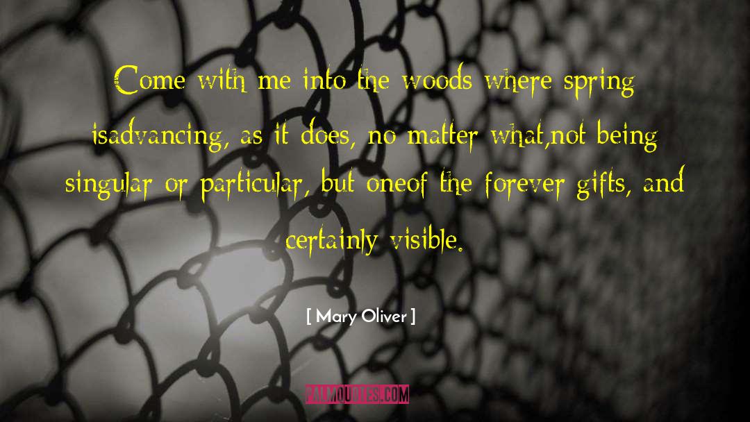 Admiration Of Nature quotes by Mary Oliver