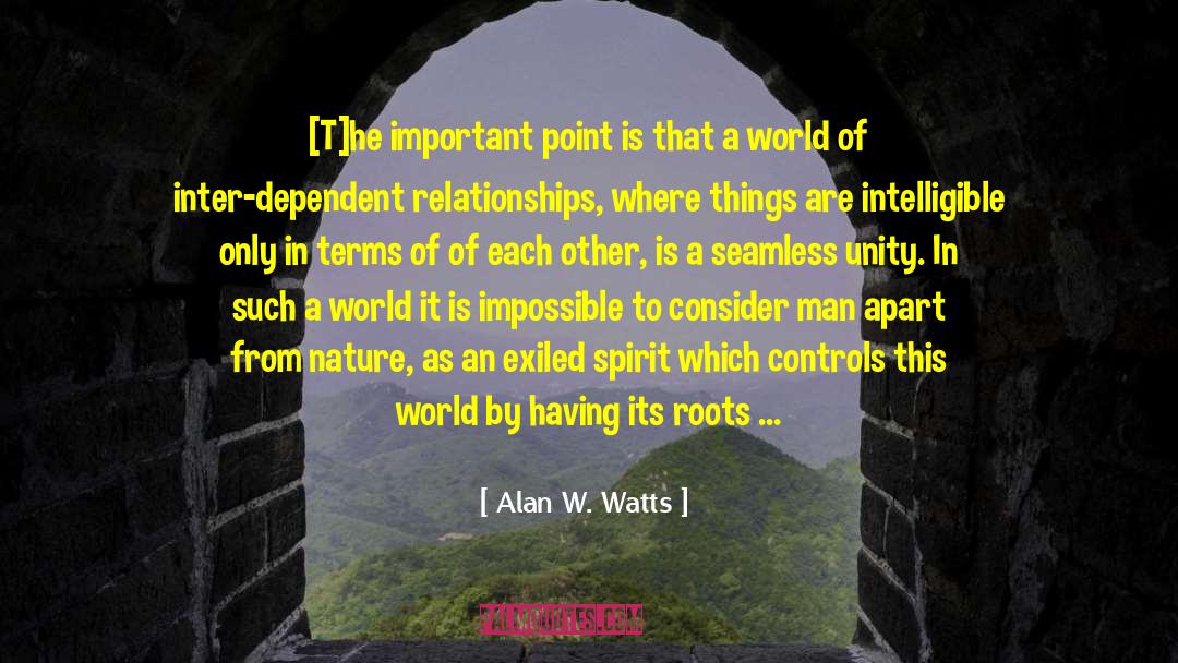 Admiration Of Nature quotes by Alan W. Watts