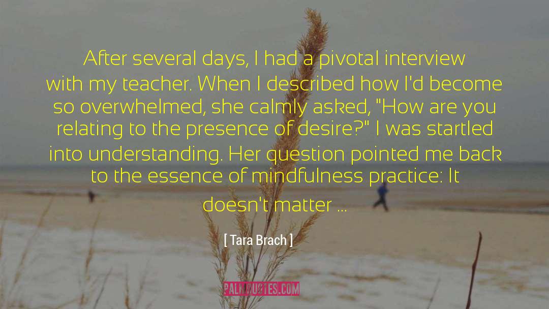 Admiration Of Nature quotes by Tara Brach