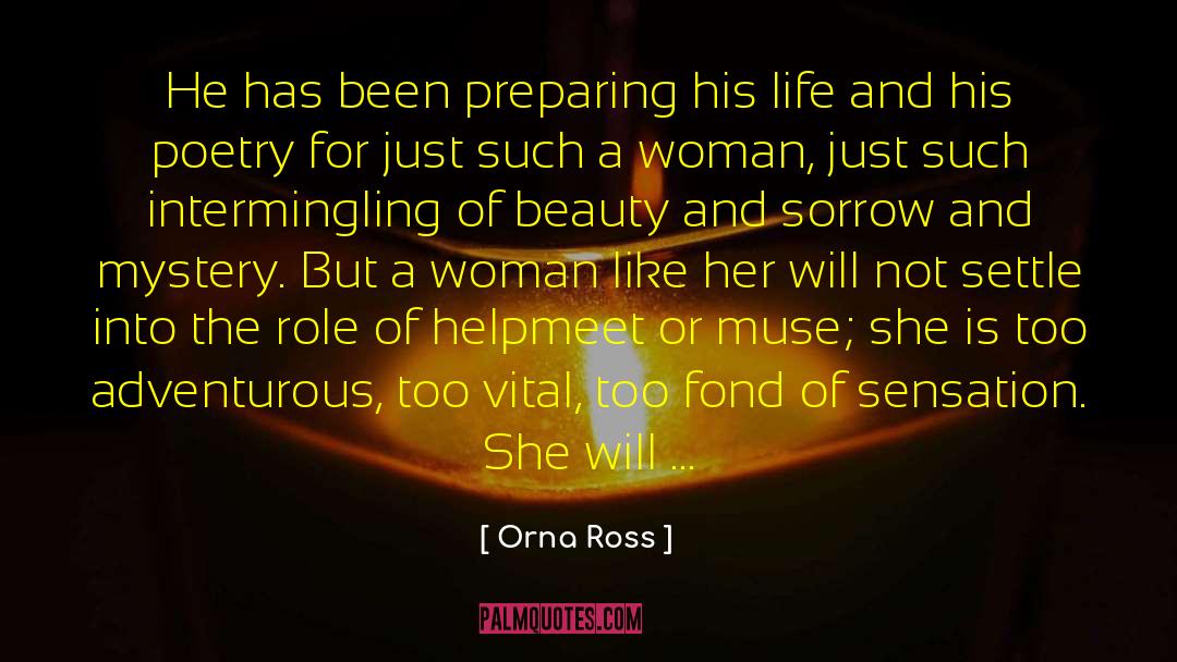 Admire Her Beauty quotes by Orna Ross