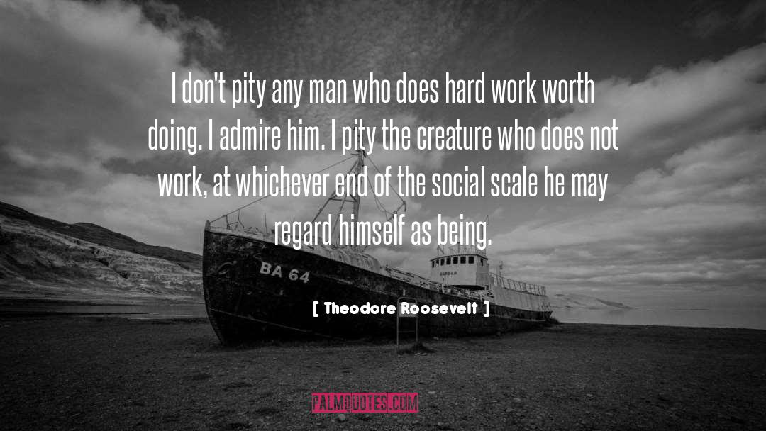 Admire quotes by Theodore Roosevelt