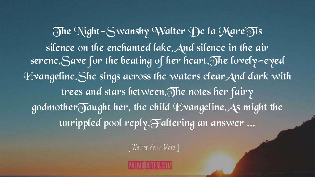 Admire Sweet Night quotes by Walter De La Mare