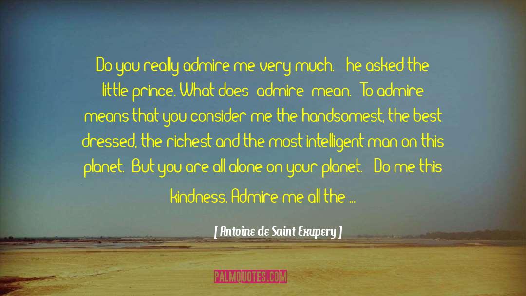 Admire You quotes by Antoine De Saint Exupery