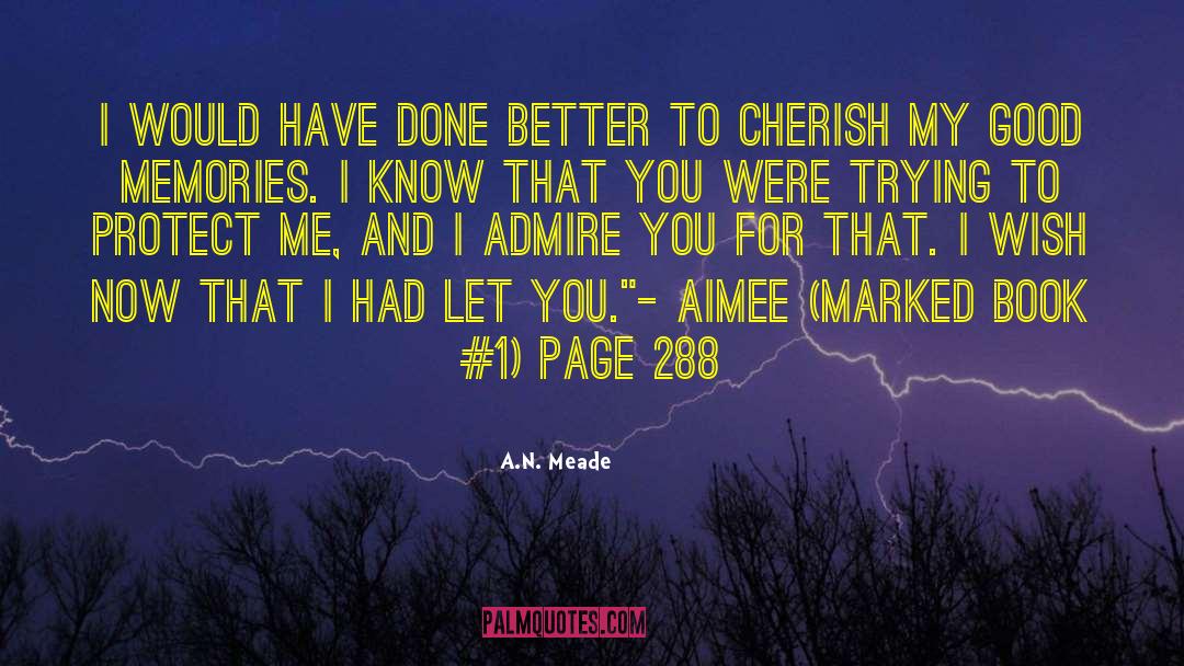 Admire You quotes by A.N. Meade