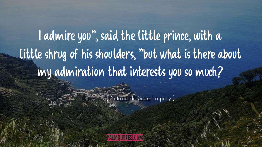 Admire You quotes by Antoine De Saint Exupery