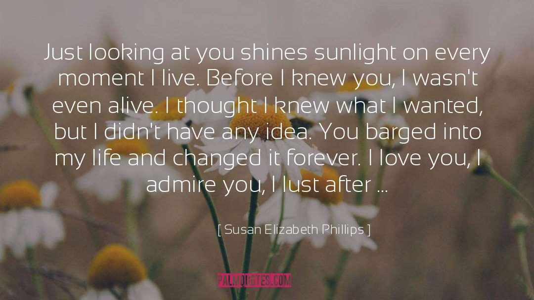 Admire You quotes by Susan Elizabeth Phillips
