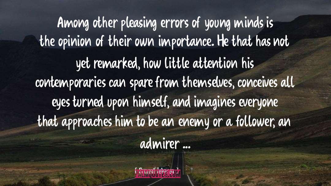 Admirer quotes by Samuel Johnson