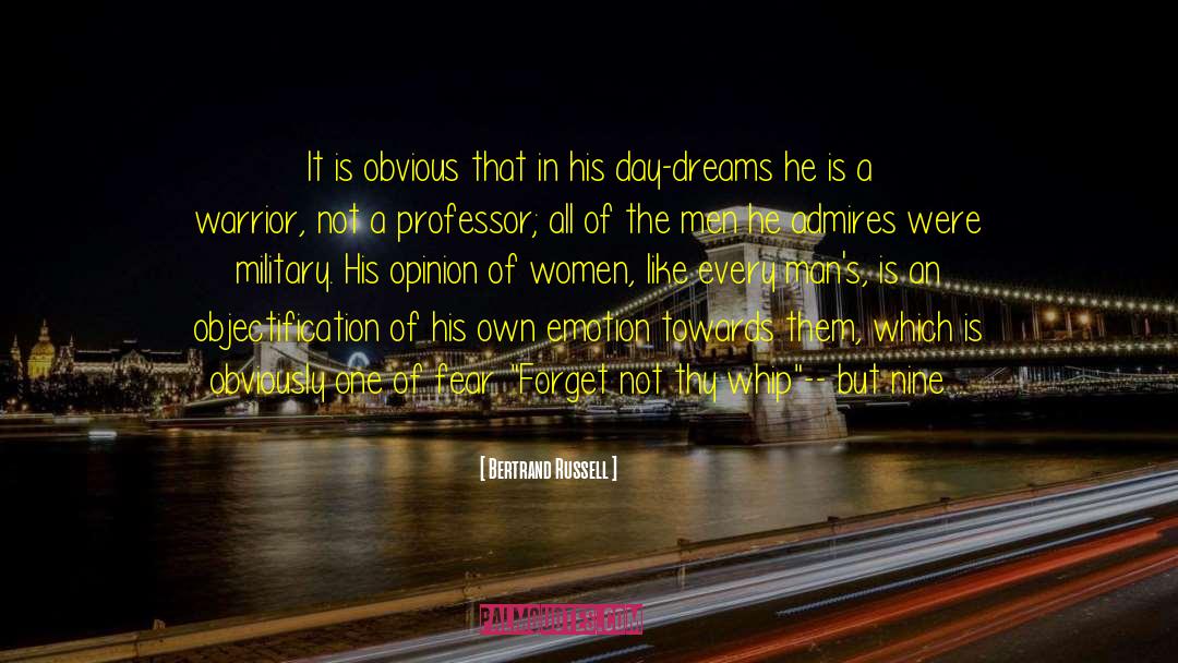 Admires quotes by Bertrand Russell