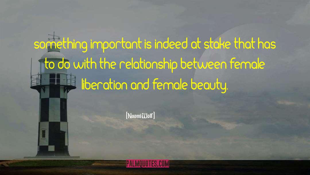 Admiring Beauty quotes by Naomi Wolf