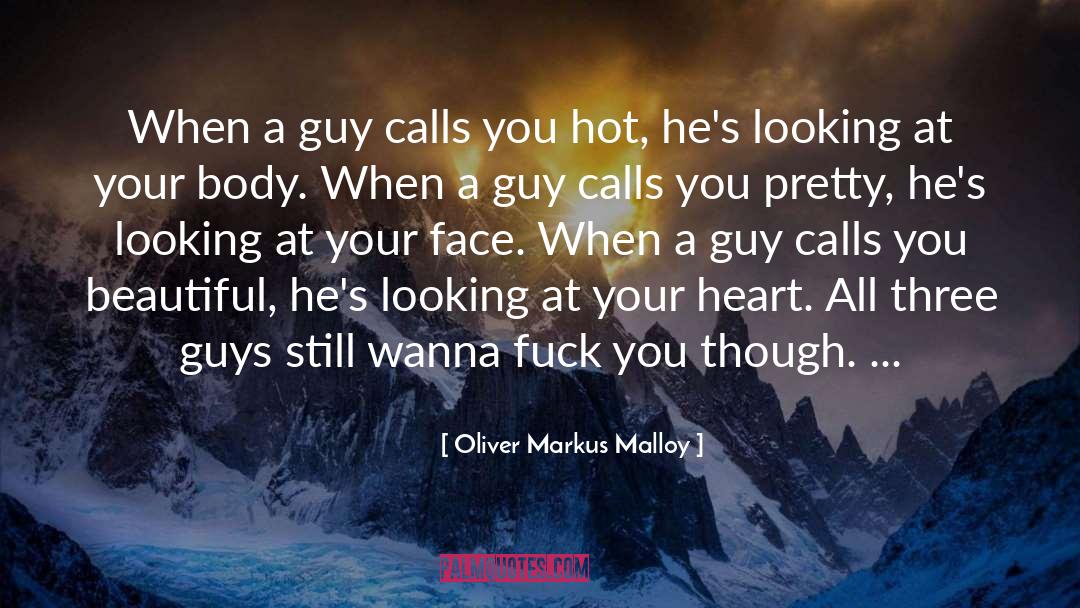 Admiring Beauty quotes by Oliver Markus Malloy