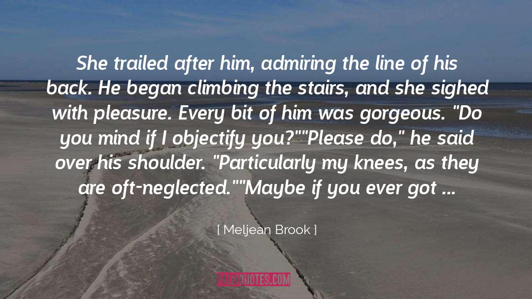 Admiring quotes by Meljean Brook