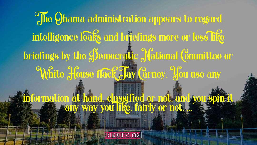 Admissions Committee quotes by Elliott Abrams