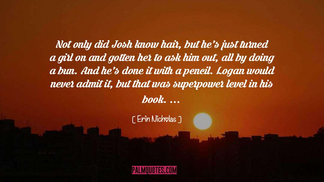 Admit quotes by Erin Nicholas