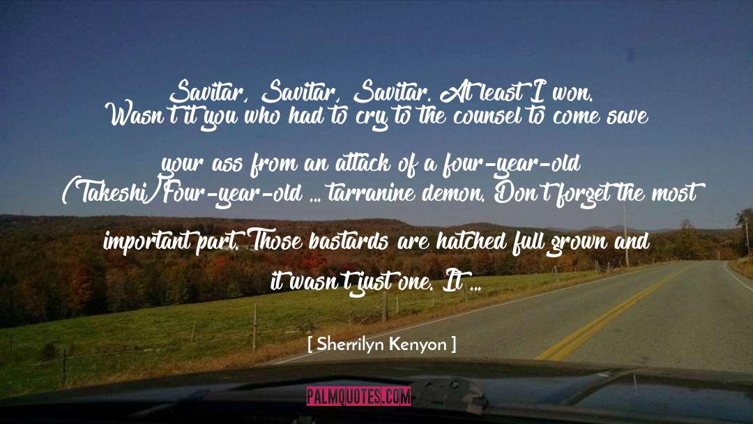 Admit You Re Wrong quotes by Sherrilyn Kenyon