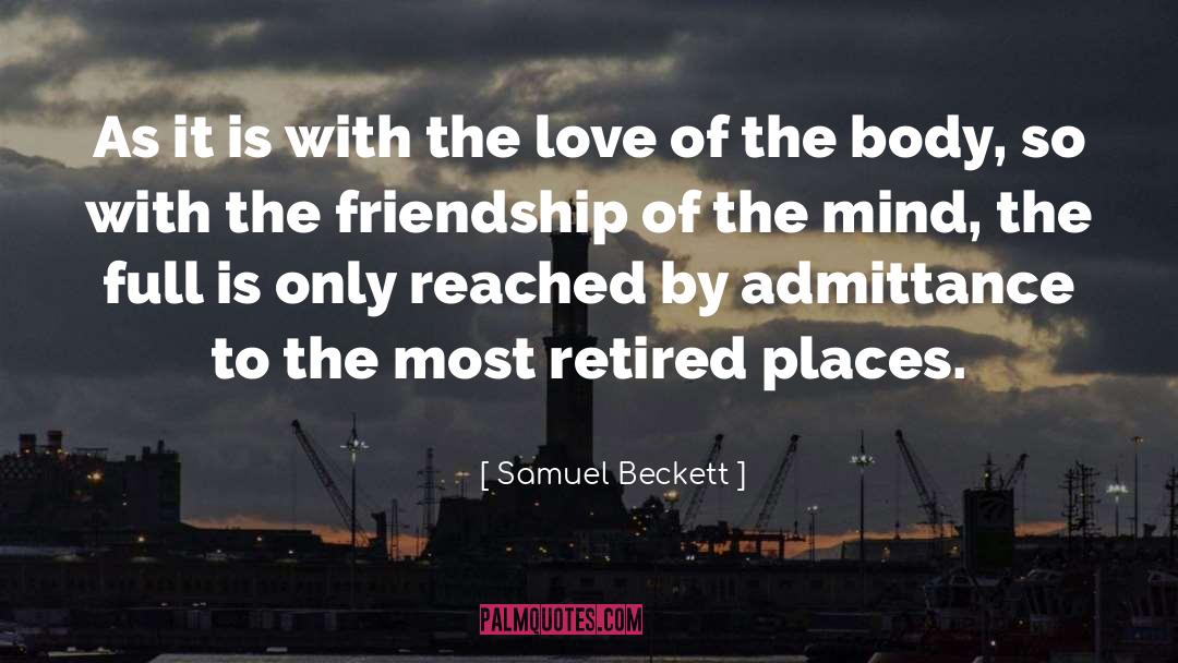 Admittance quotes by Samuel Beckett