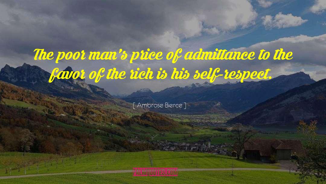 Admittance quotes by Ambrose Bierce