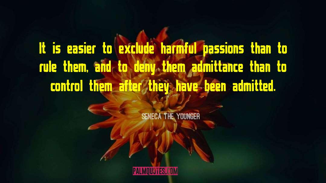 Admittance quotes by Seneca The Younger