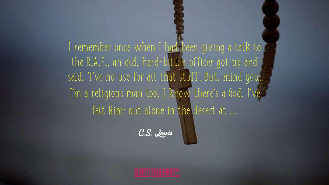 Admittedly quotes by C.S. Lewis