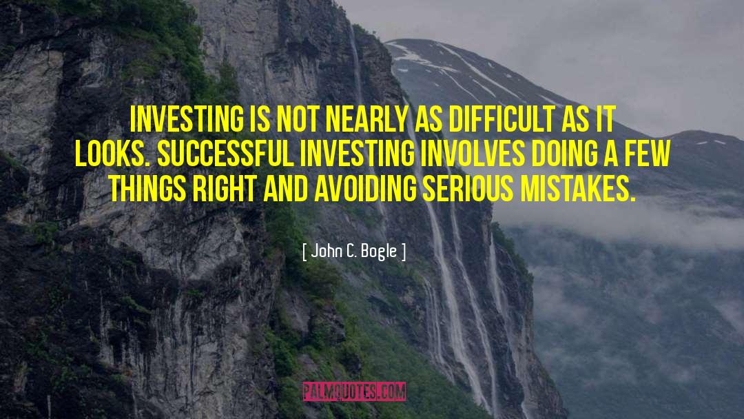 Admitting Mistakes quotes by John C. Bogle