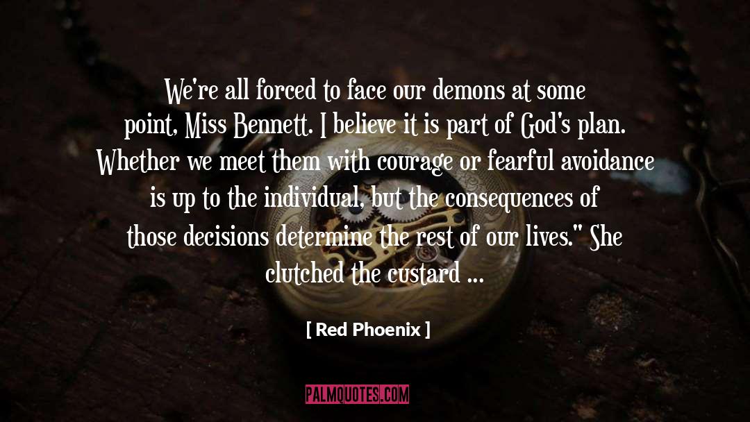Admitting quotes by Red Phoenix