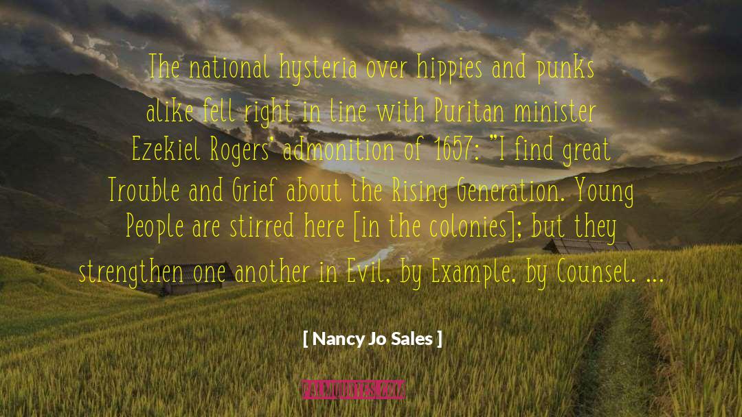 Admonition quotes by Nancy Jo Sales