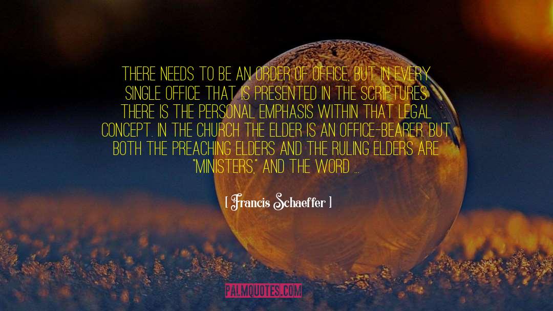 Admonition quotes by Francis Schaeffer
