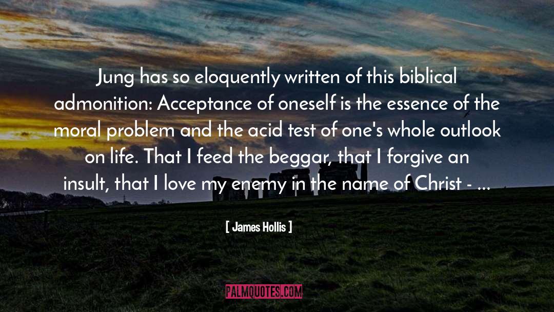 Admonition quotes by James Hollis