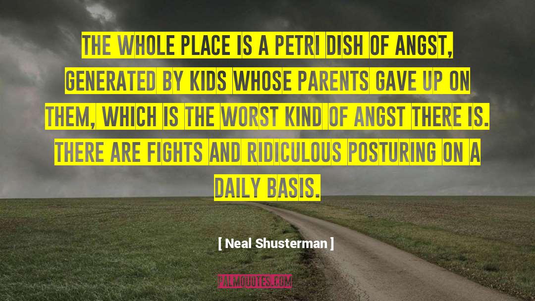 Adolescent Angst quotes by Neal Shusterman