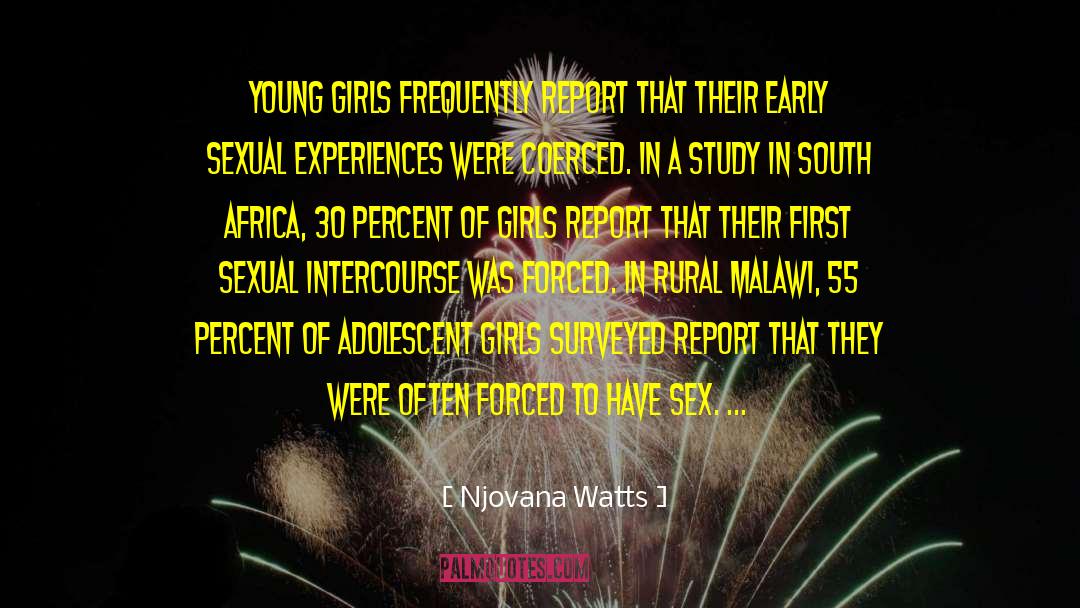 Adolescent Exceptionalism quotes by Njovana Watts